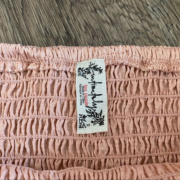 Free People So Shirred Cami in Antique Shell - Picture 4 of 4